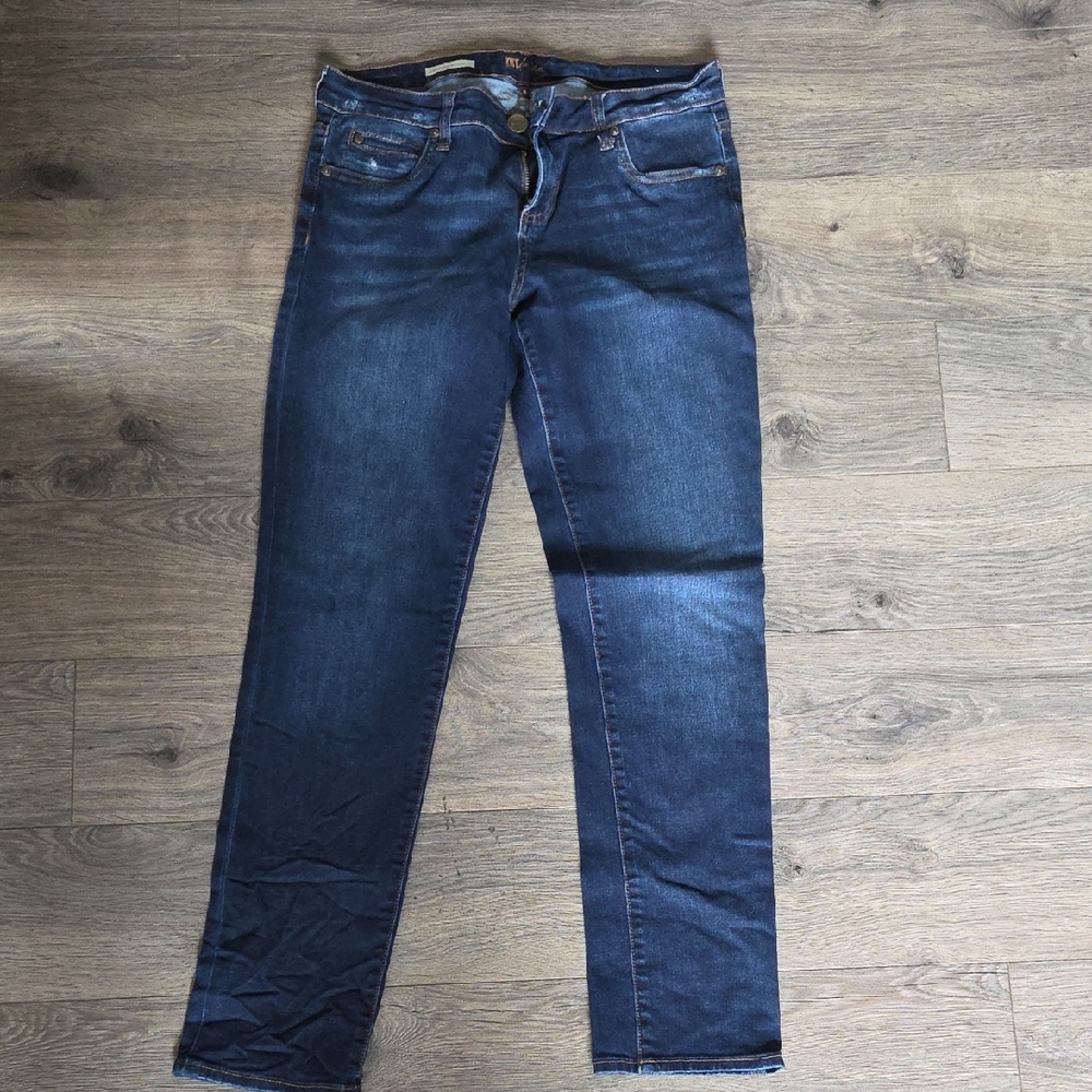 Kut from the Kloth Dark Blue Straight Leg Jeans